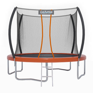 Lejump 366cm Durchmesser Trampolin mit 8 Stangen, für Outdoor,Fitness und den Garten, mit Sicherheitnetz